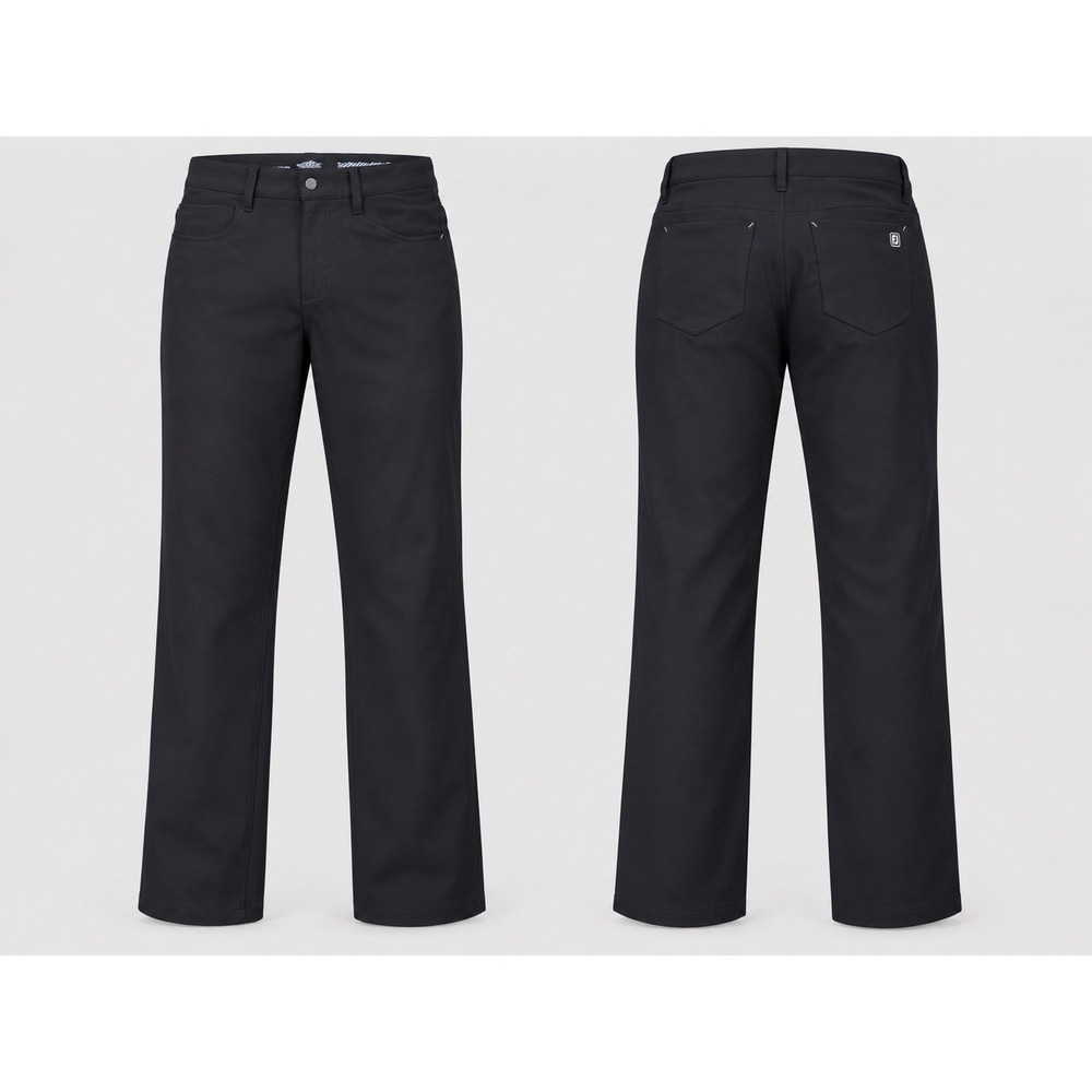 FootJoy Mens 32x30 Athletic Fit Golf Pants black  5-Pocket Stretch performance